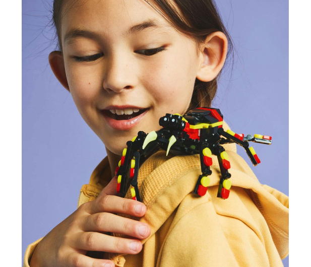 LEGO Creator 3 w 1 31159 Dzikie zwierzęta: niezwykły pająk - 1284262 - zdjęcie 11
